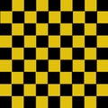 Yellow and black checkered background