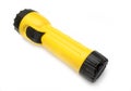 Yellow and black flashlight Royalty Free Stock Photo