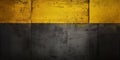 Yellow Black Grunge Steel Industrial Dirty Rust Texture Background Danger Work