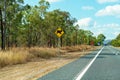 Koala Crossing Road Sign In Australia