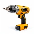 Vibrant Energy: Yellow Cordless Drill With Precision Engineering