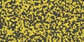 Yellow black reptile skin background. Reptilian scale pattern. Snakeskin surface. Dangerous wildlife backdrop. Snake leather