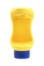 Yellow blank product bottle