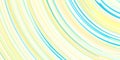 Yellow blue cool sun shining creative. Colored curves background. Color arc bow surface. Amazing multicolor arch backdrop. Awesome Royalty Free Stock Photo