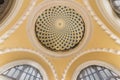 Yellow Domed ceiling