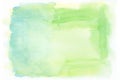 Yellow blue and green watercolor gradient background. Royalty Free Stock Photo