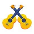 Guitars musical instruments