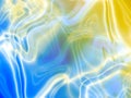 Yellow and Blue Plasma Abstract Background Royalty Free Stock Photo