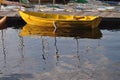Yellow Boat Royalty Free Stock Photo