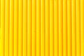 Yellow box container steel striped line texture background. Royalty Free Stock Photo