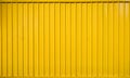 Yellow box container striped line textured