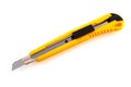 Yellow breakable hobby knife