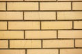 Yellow brick, masonry. brick wall. Royalty Free Stock Photo