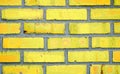 Yellow Brick Wall Royalty Free Stock Photo