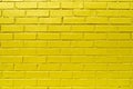 Yellow Brick Wall Royalty Free Stock Photo