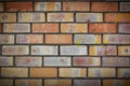 Multi Coloured Brick Wall Background 2 Royalty Free Stock Photo