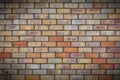 A yellow brick wall. The brick wall painted in yellow. 3 Royalty Free Stock Photo