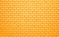 Yellow brick wall vector illustration background Royalty Free Stock Photo