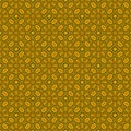 Brown and golden yellow mosaic geometric pattern Textured pattern. Light and dark colors, saturated hues.