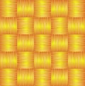 Yellow Brown Seamless Weave Background