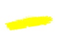 Yellow brush stroke vector