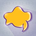 Yellow Bubble Chat Banner