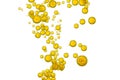 Yellow bubbles