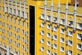 Yellow building