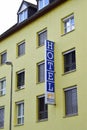 Koblenz, Germany - 09 12 2025: Hotel with a local name KÃ¼rfÃ¼rst Balduin, close to BalduinbrÃ¼cke Royalty Free Stock Photo