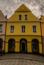 Yellow building in Lomza