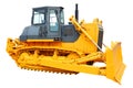 Yellow bulldozer Royalty Free Stock Photo