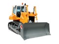 Yellow bulldozer Royalty Free Stock Photo