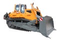 Yellow bulldozer Royalty Free Stock Photo