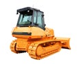 Yellow bulldozer Royalty Free Stock Photo