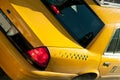 Yellow Cab Royalty Free Stock Photo