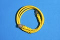 yellow cable