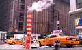 Yellow Cabs in New York City