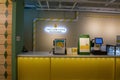 The Yellow Cafe order area