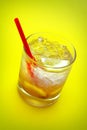 Yellow Caipirinha Royalty Free Stock Photo