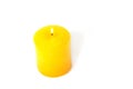 Yellow candle