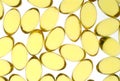 Yellow Capsules Royalty Free Stock Photo