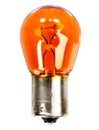 Yellow car indicator bulb