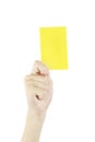 Yellow card