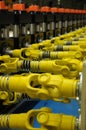 Roll forming production line cardan shaft Royalty Free Stock Photo