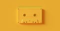 Yellow Cassette Tape