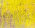 Yellow cement wall Royalty Free Stock Photo