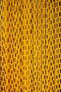 Yellow chain Royalty Free Stock Photo