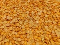 Yellow Chana Daal Split Bengal gram Background