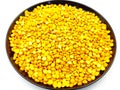 Yellow Chana Split Peas, Dried Chickpea Lentils or Toor Dal