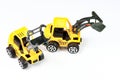 Yellow cheap plastic construction Truck toys .
